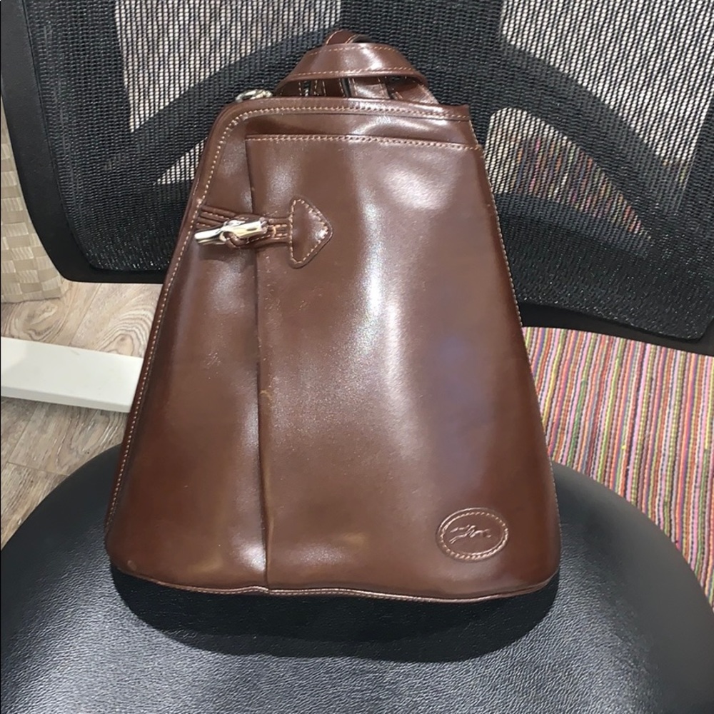 NWOT LONGCHAMP LEATHER BACKPACK
